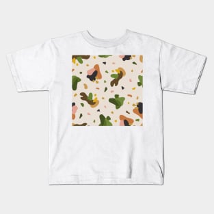 Abstract jungle shapes Kids T-Shirt